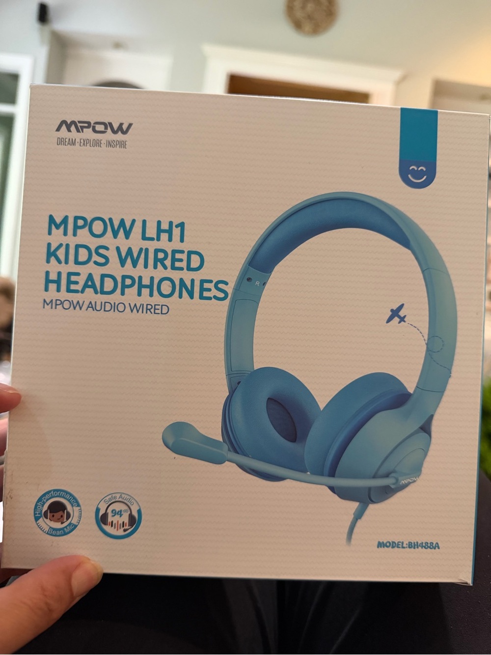 LH1 Kids Wired Headphones with Microphone